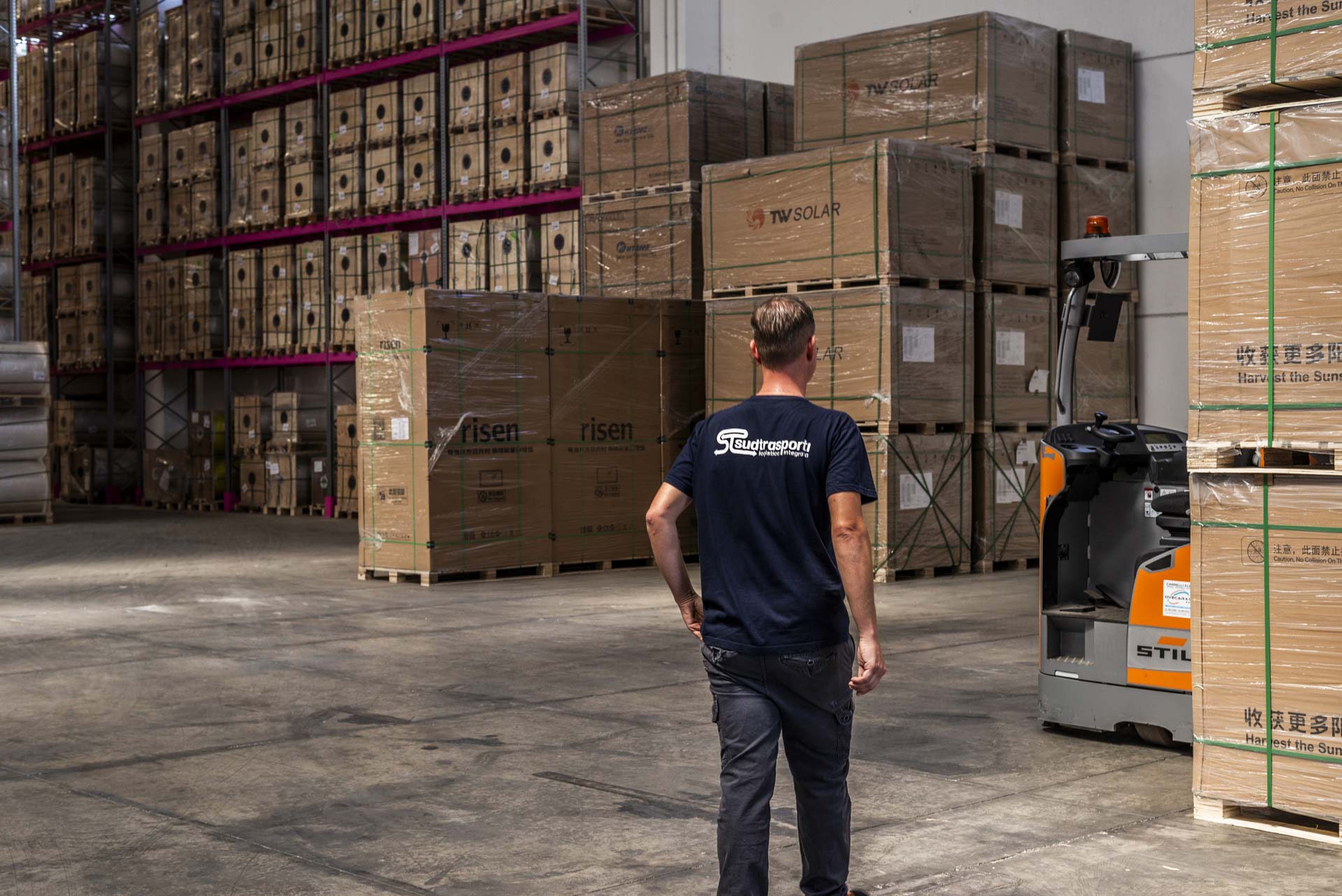 Parco mezzi e Officina - Sud Trasporti